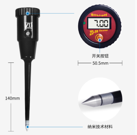 便攜式土壤酸度計(jì)（PH計(jì)）